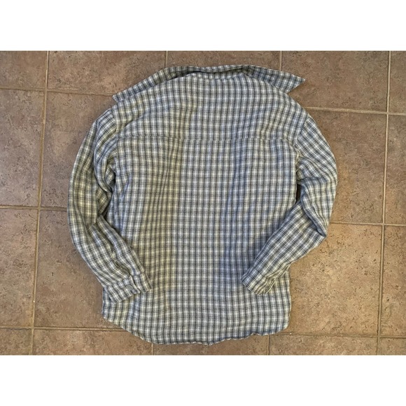 PacSun XS/S Quilted Lined Plaid Shacket Black Gray White Check Button Down Shirt - Picture 2 of 11